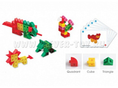 Набор для конструирования "Животные" (170 дет.) Набор для конструирования "Животные" (170 дет.)