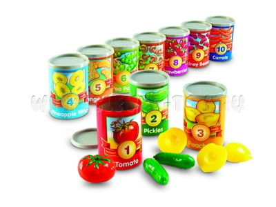 Набор для счета "Консервы" (от 1 до 10) Набор для счета "Консервы" (от 1 до 10)