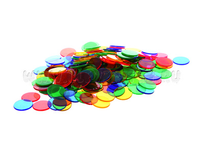 Счетный материал "Фишки прозрачные" (500 шт, в контейнере) Счетный материал "Фишки прозрачные" (500 шт, в контейнере)