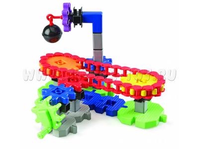 Конструктор "Шестеренки. Машины в движении" (112 деталей) Конструктор "Шестеренки. Машины в движении" (112 деталей)