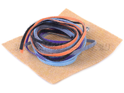 Комплект Разноцветные веревочки 2 (оранж, фиол, голуб, сер, черн по 1 м) Комплект Разноцветные веревочки 2 (оранж, фиол, голуб, сер, черн по 1 м)