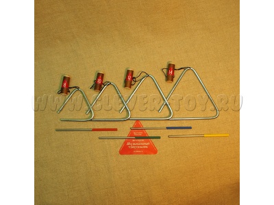 Комплект треугольников №4 (08-10-12-14 см, диаметр 6мм) Комплект треугольников №4 (08-10-12-14 см, диаметр 6мм)