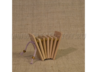 Трещотка пластинчатая (дерево, без обработки) Трещотка пластинчатая (дерево, без обработки)