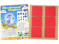 Прозрачный квадрат Воскобовича красный (игра к коврографу Ларчик) Прозрачный квадрат Воскобовича красный (игра к коврографу Ларчик)