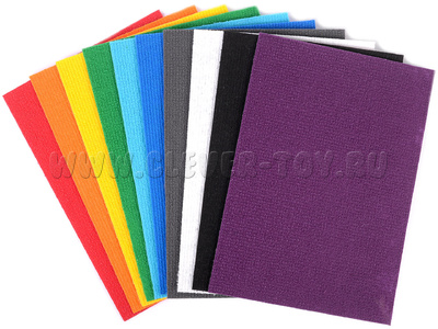 Набор ковролина (А4, 10 цветов) Набор ковролина (А4, 10 цветов)