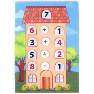 Дом. Состав числа (фетр)