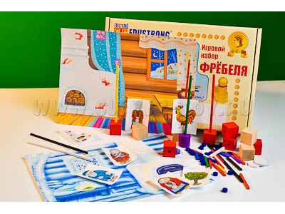 Игровой набор Фребеля "Мороз Иванович" (серия "Сказочный мир". Выпуск 2) Игровой набор Фребеля "Мороз Иванович" (серия "Сказочный мир". Выпуск 2)