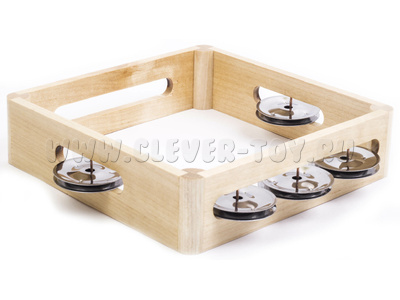 Тамбурин из массива березы, D 20 см Тамбурин из массива березы, D 20 см