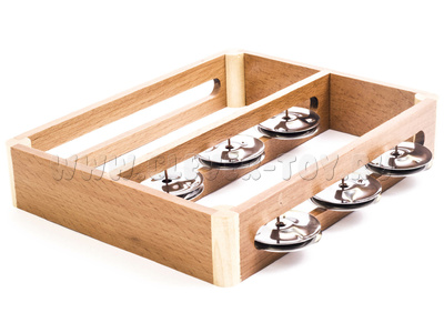 Тамбурин "Президент" из массива бука, D 25 см Тамбурин "Президент" из массива бука, D 25 см