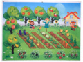 Панно "Сад и огород" (124 элемента) Панно "Сад и огород" (124 элемента)