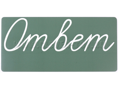 Магнитная карточка "Ответ" (фон зелёный)