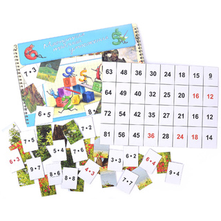 Магнитная таблица умножения "Поле"