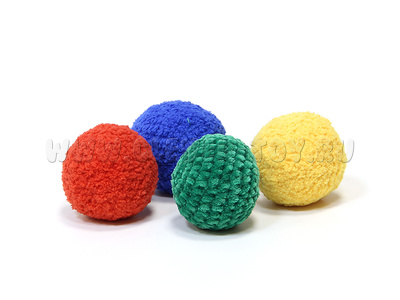 Комплект мягких шариков 4 штуки