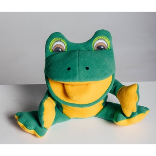 Лягушка, кукла логопедическая (на руку)