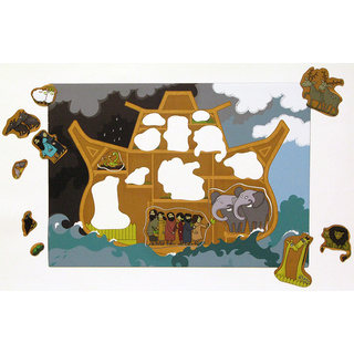 Магнитное развивающее пособие: "Библейские сюжеты: Ноев ковчег"