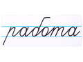 Магнитная карточка "работа" (фон белый)