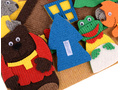 Теремок с игровым полем мини